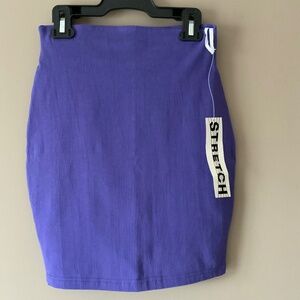 Ladies (new with tags) purple skirt